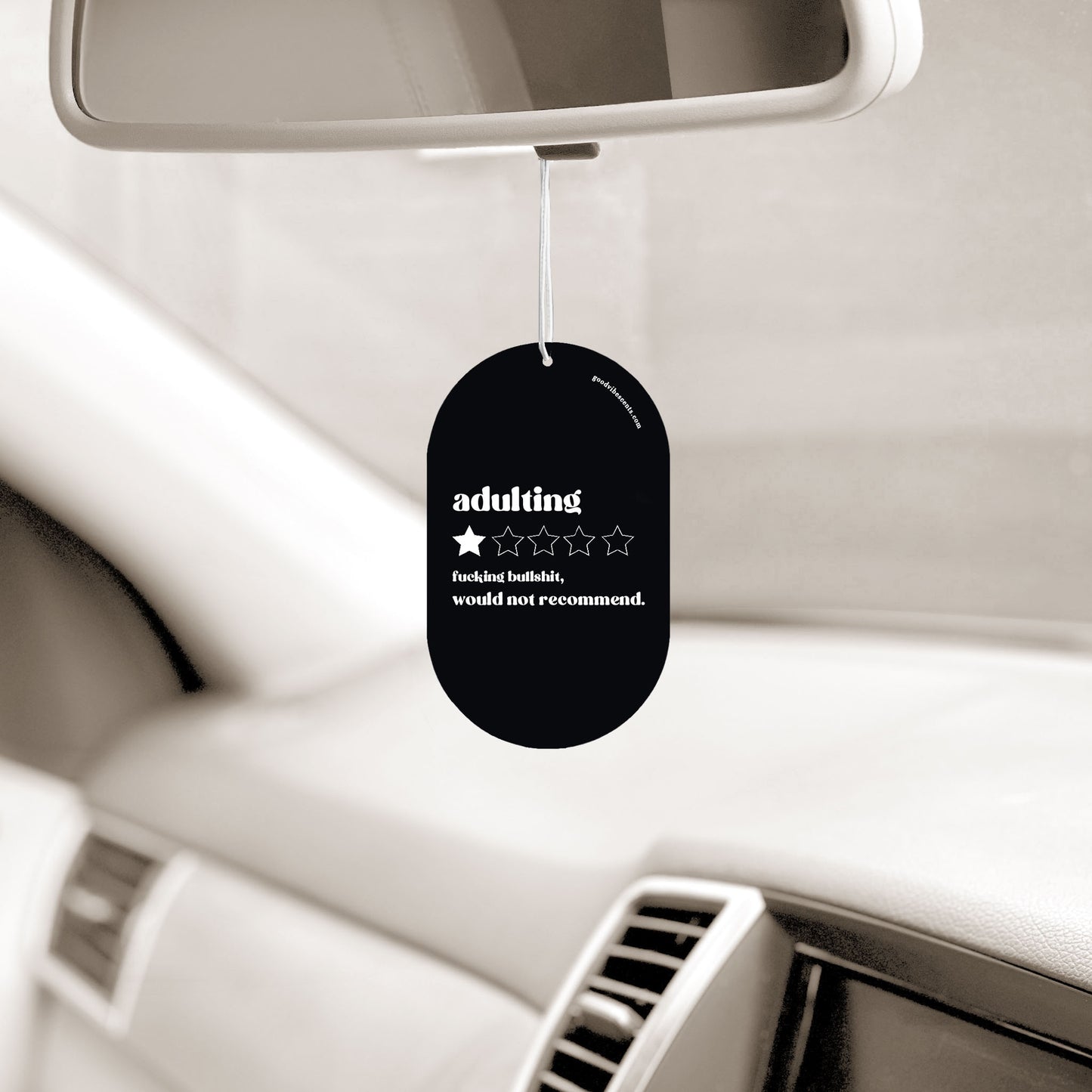 Adulting - Car Air Freshener